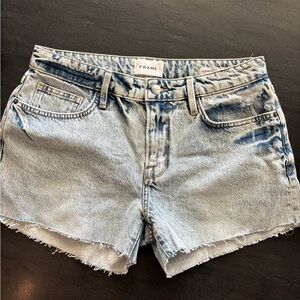 Frame Denim Women's Light Blue Jean Shorts